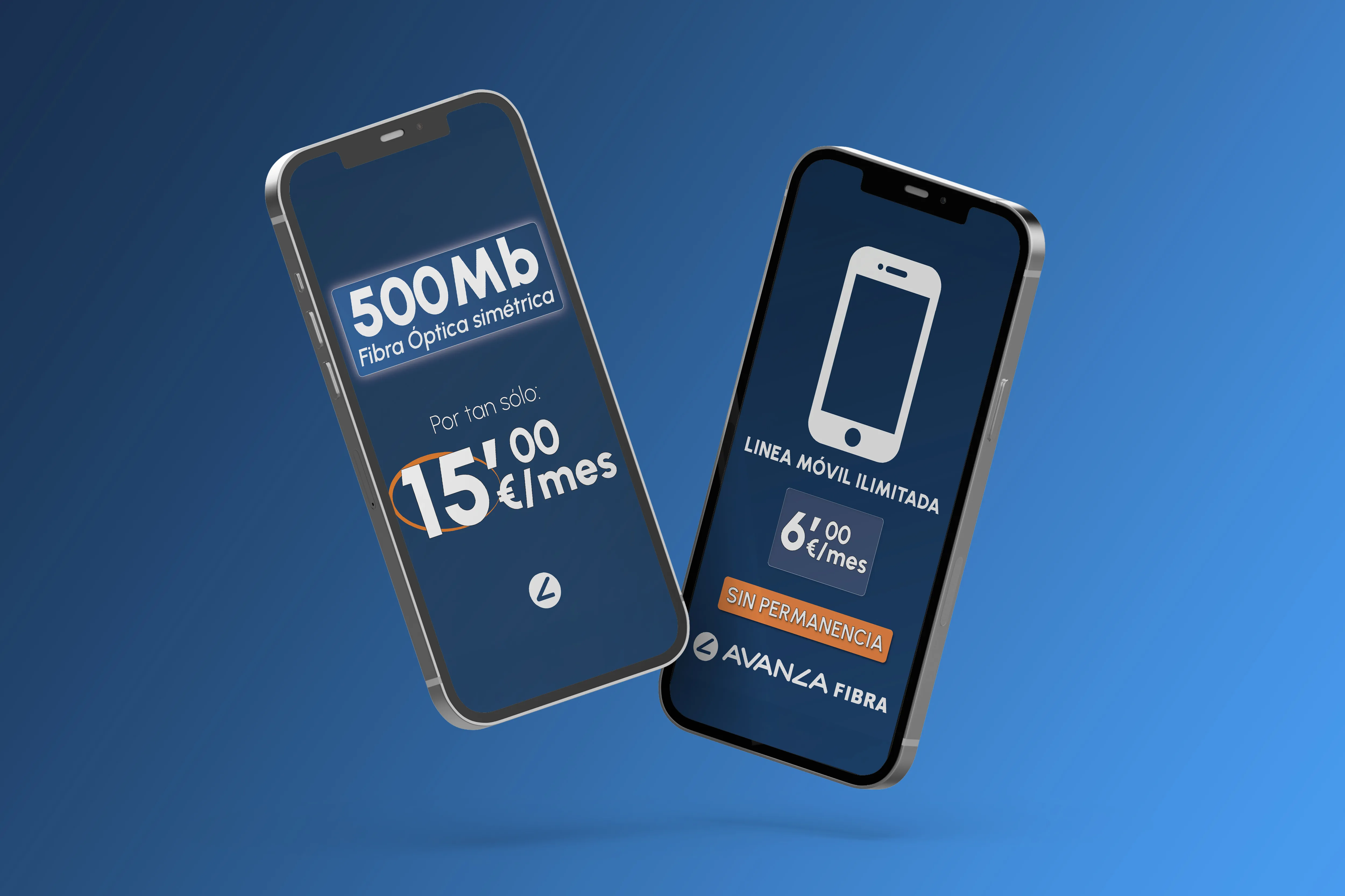 Líneas móviles ilimitadas de Avanza Fibra